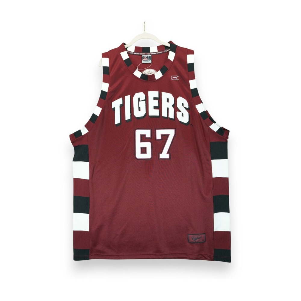NWOT Colosseum Athletics Morehouse Tigers #67‎ Jersey Men's 3XL